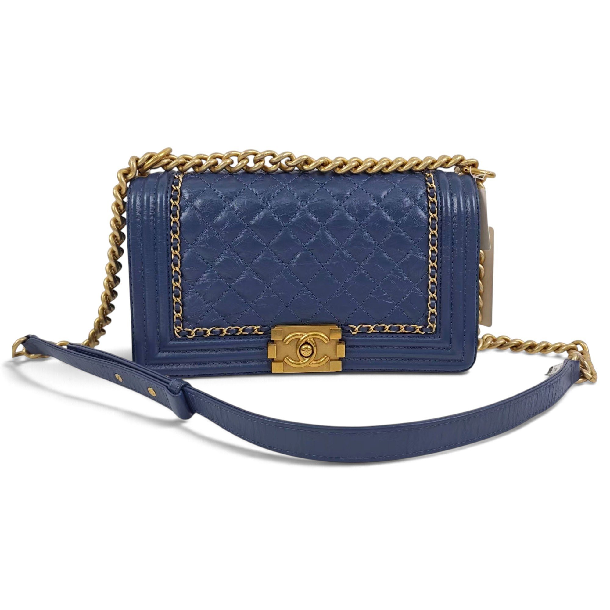 Boy leather handbag