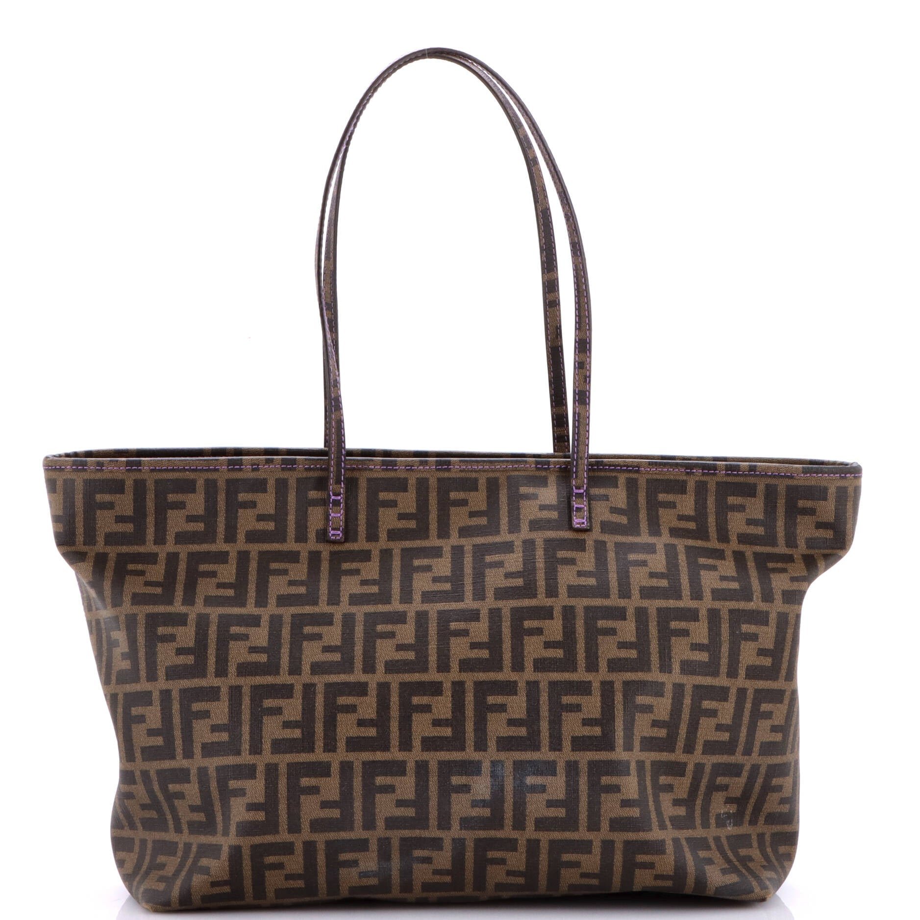 Roll Tote Zucca Coated Canvas Medium