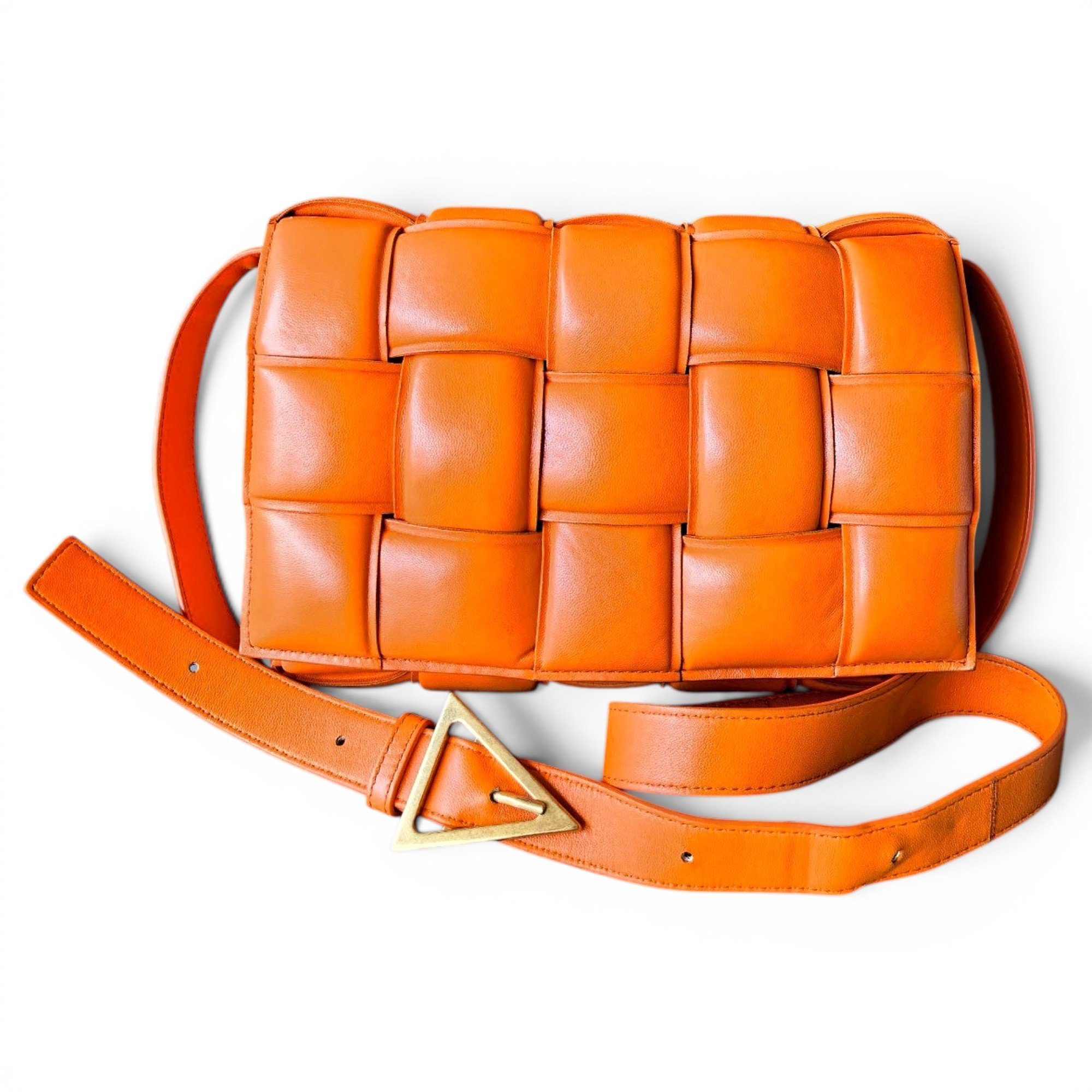 Cassette Padded leather handbag