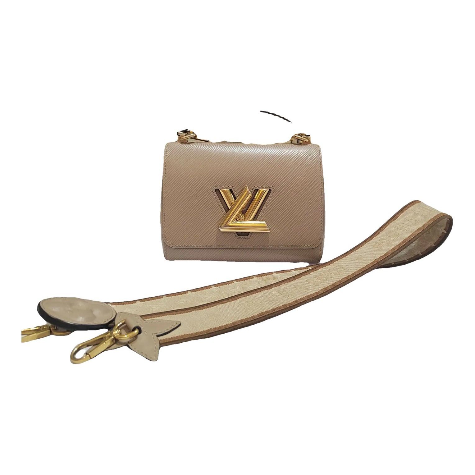 Twist One Handle leather handbag