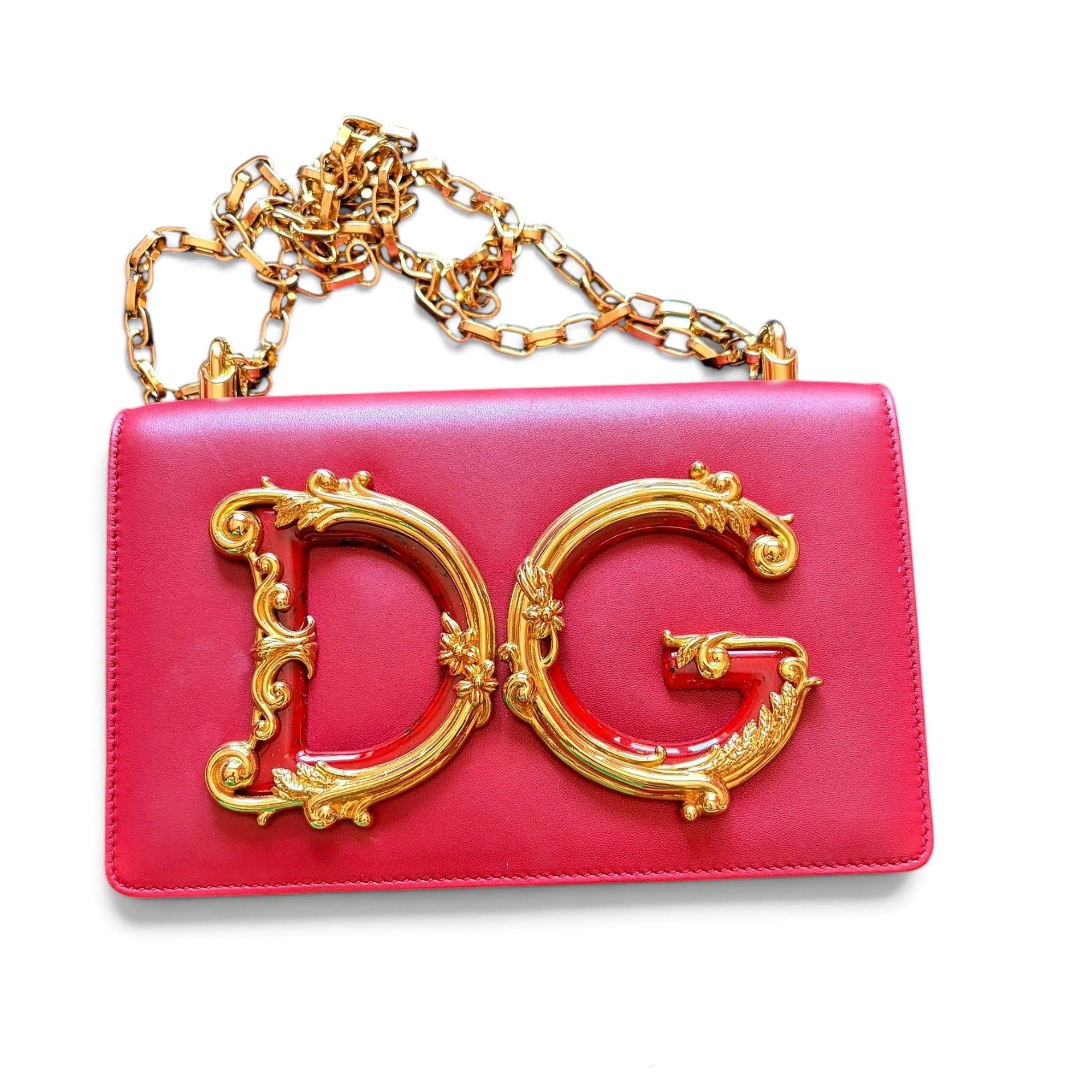 DG Girls leather handbag