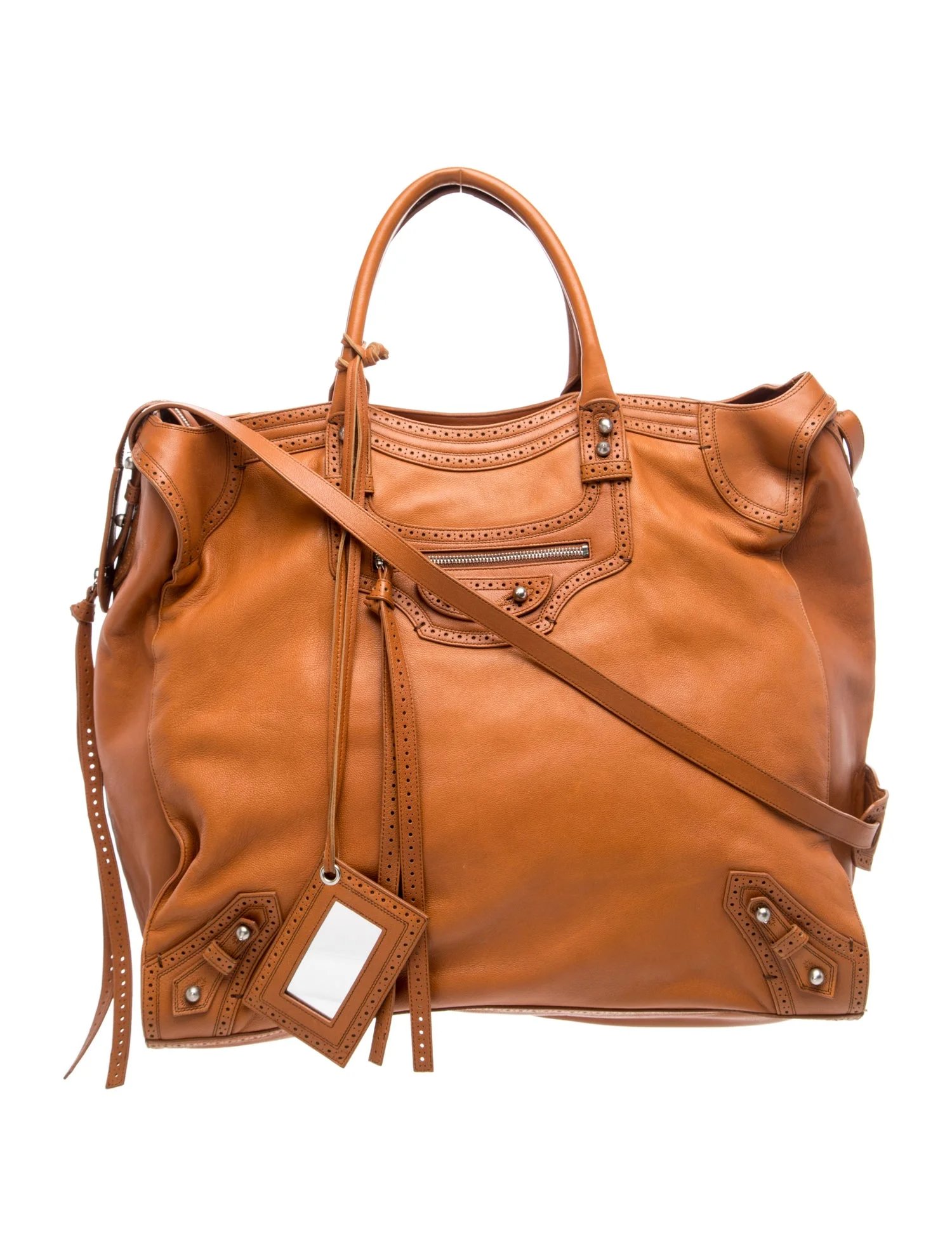 Leather Riva City Bag
