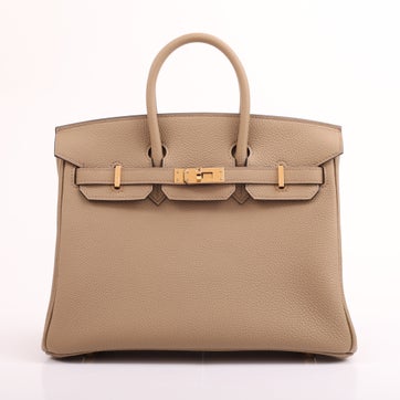 Hermes Togo Leather Birkin 25 2024