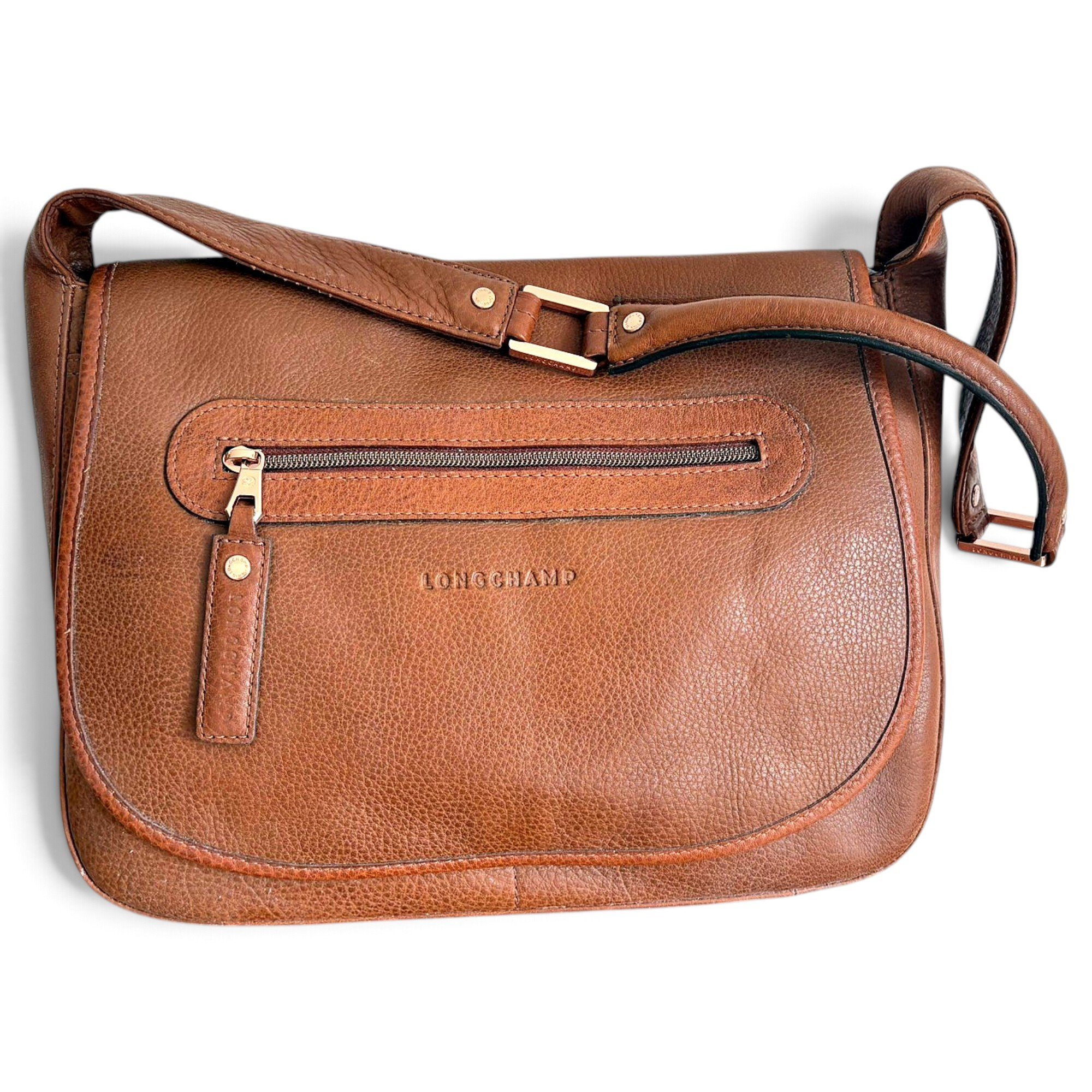 Leather handbag