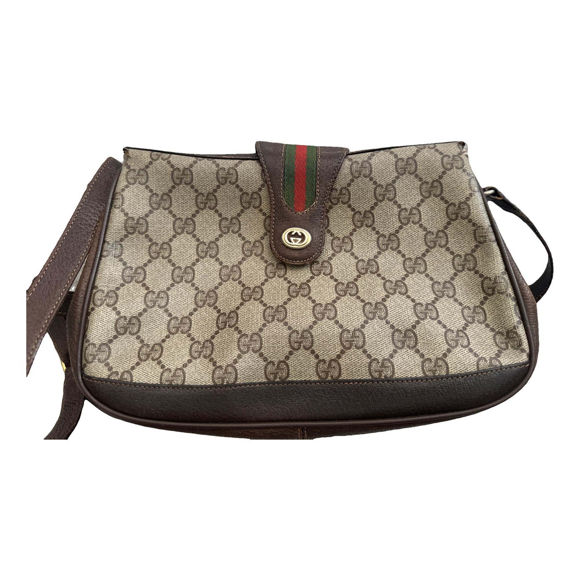 Patent leather handbag