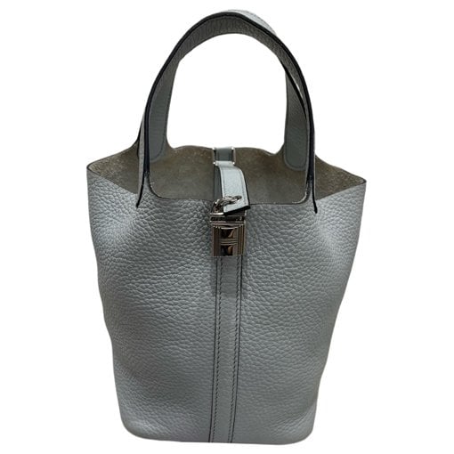 Picotin leather handbag