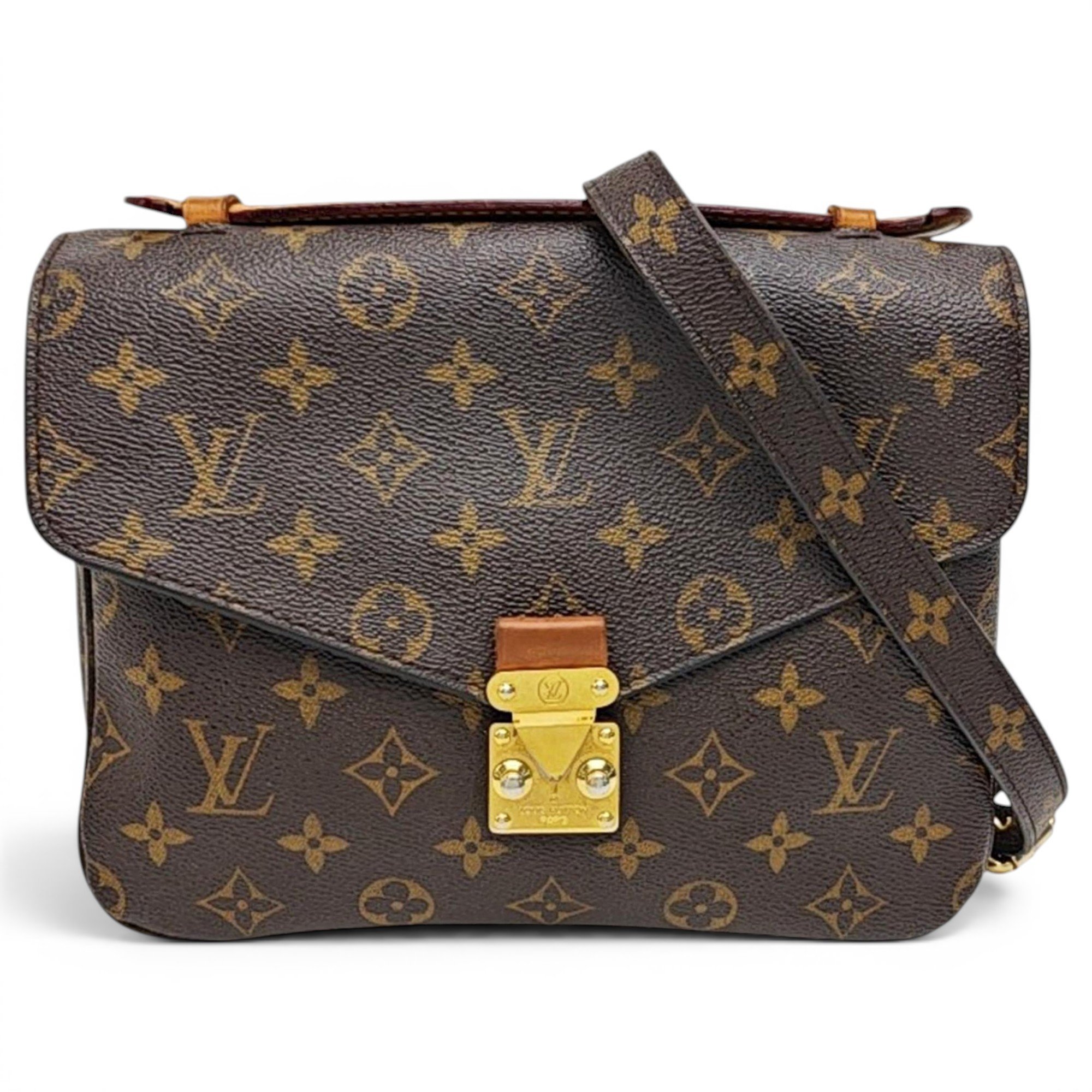 Metis leather crossbody bag