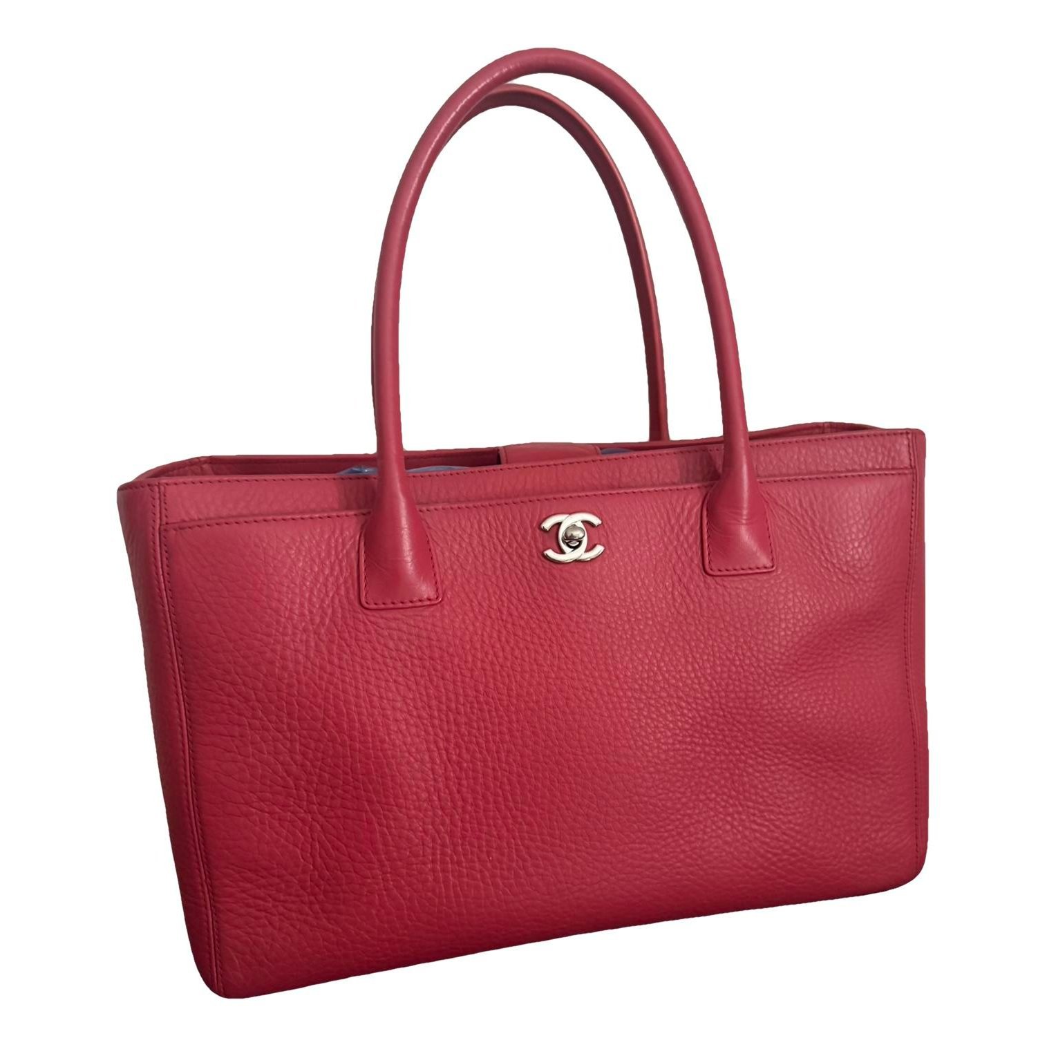 Executive leather tote