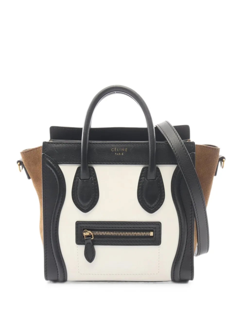 2000s nano Luggage two-way tote bag