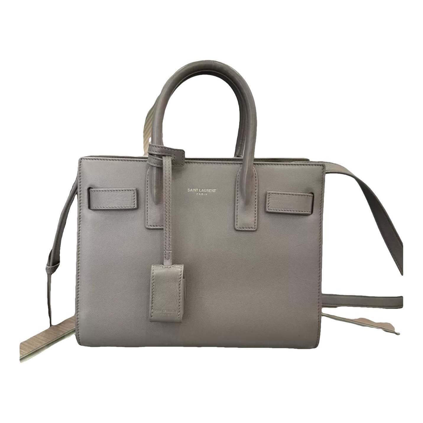 Sac de Jour leather tote