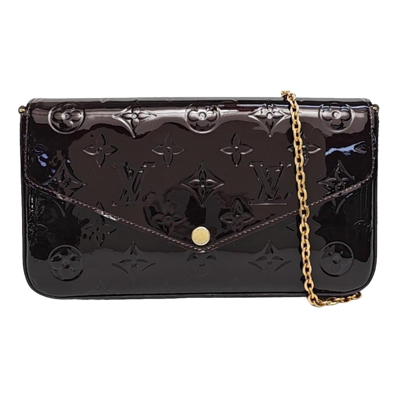 Félicie patent leather handbag