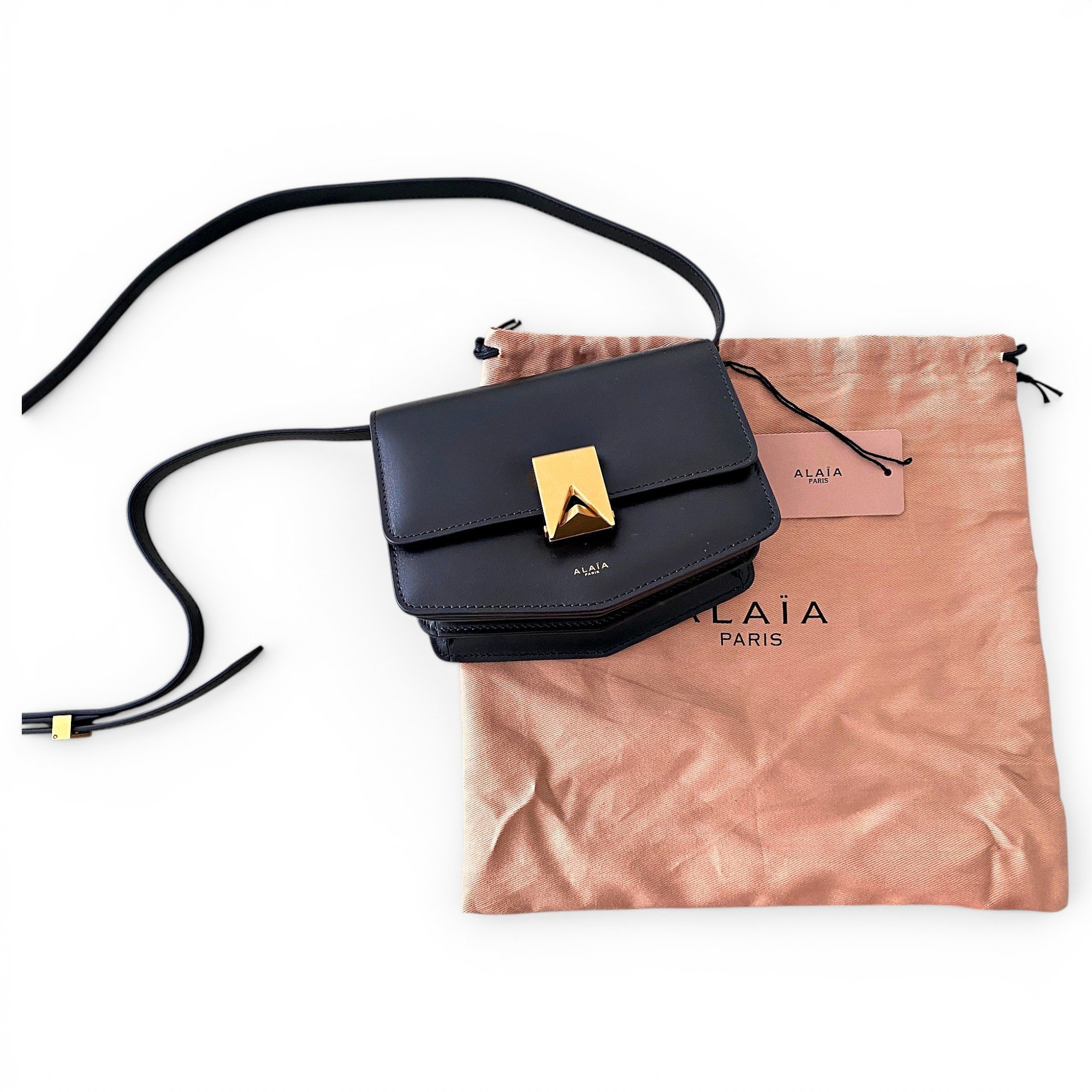 Le Papa leather crossbody bag