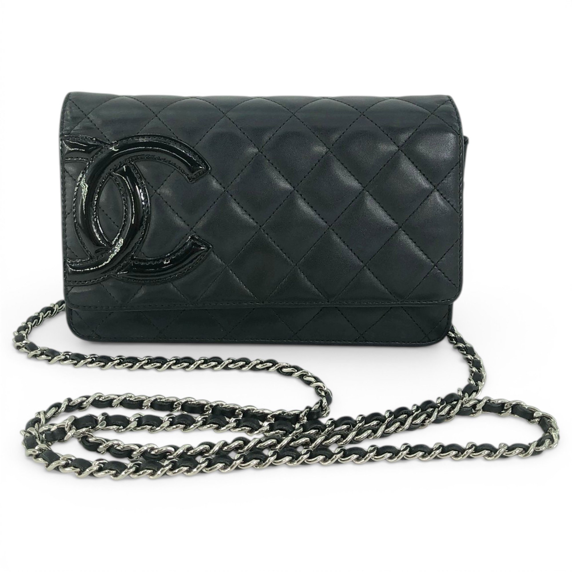 Wallet On Chain Timeless/Classique leather crossbody bag
