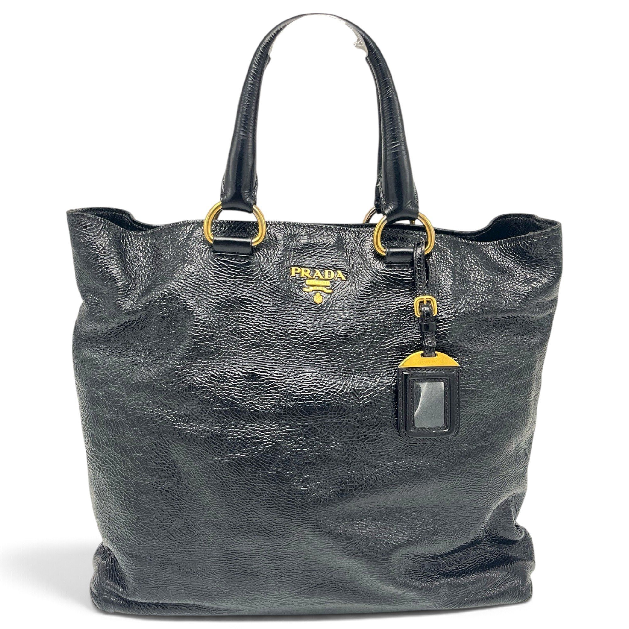 Leather tote