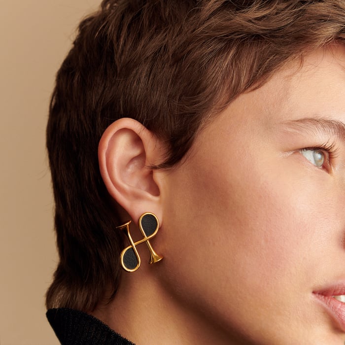 Gris Meyer Cor H Earrings