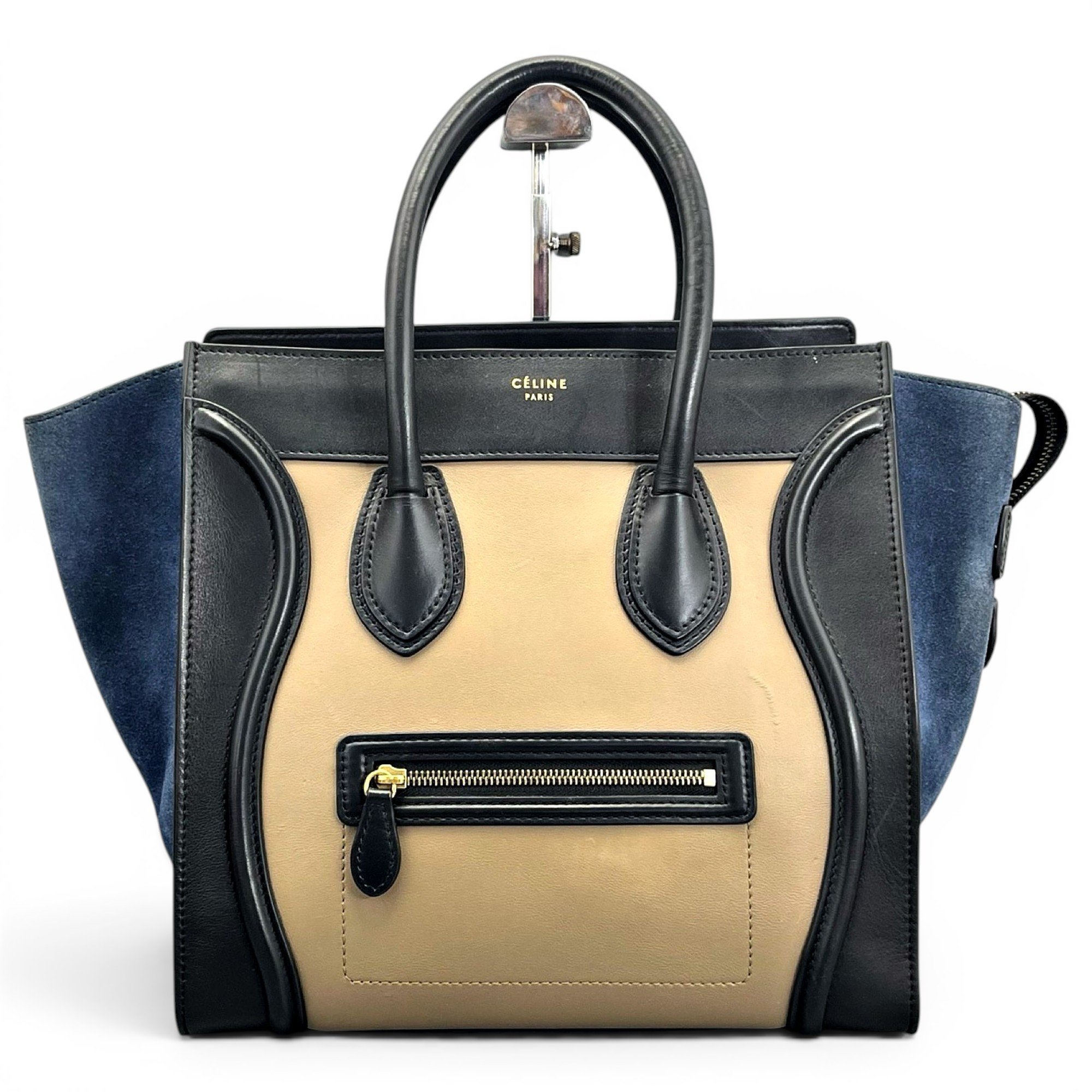 Luggage leather handbag
