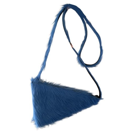 Marni Prisma Triangle leather mini bag