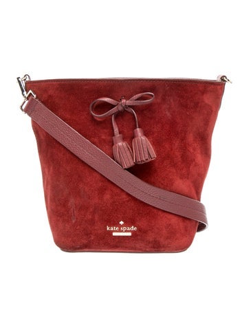 Kate Spade Suede Bucket Bag