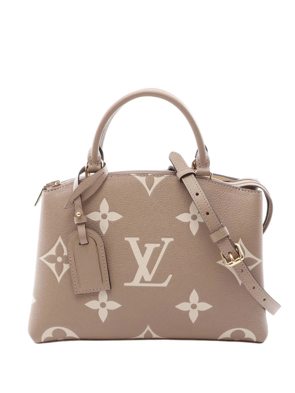 2021-2026 Bicolor Monogram Empreinte Giant Petit Palais satchel