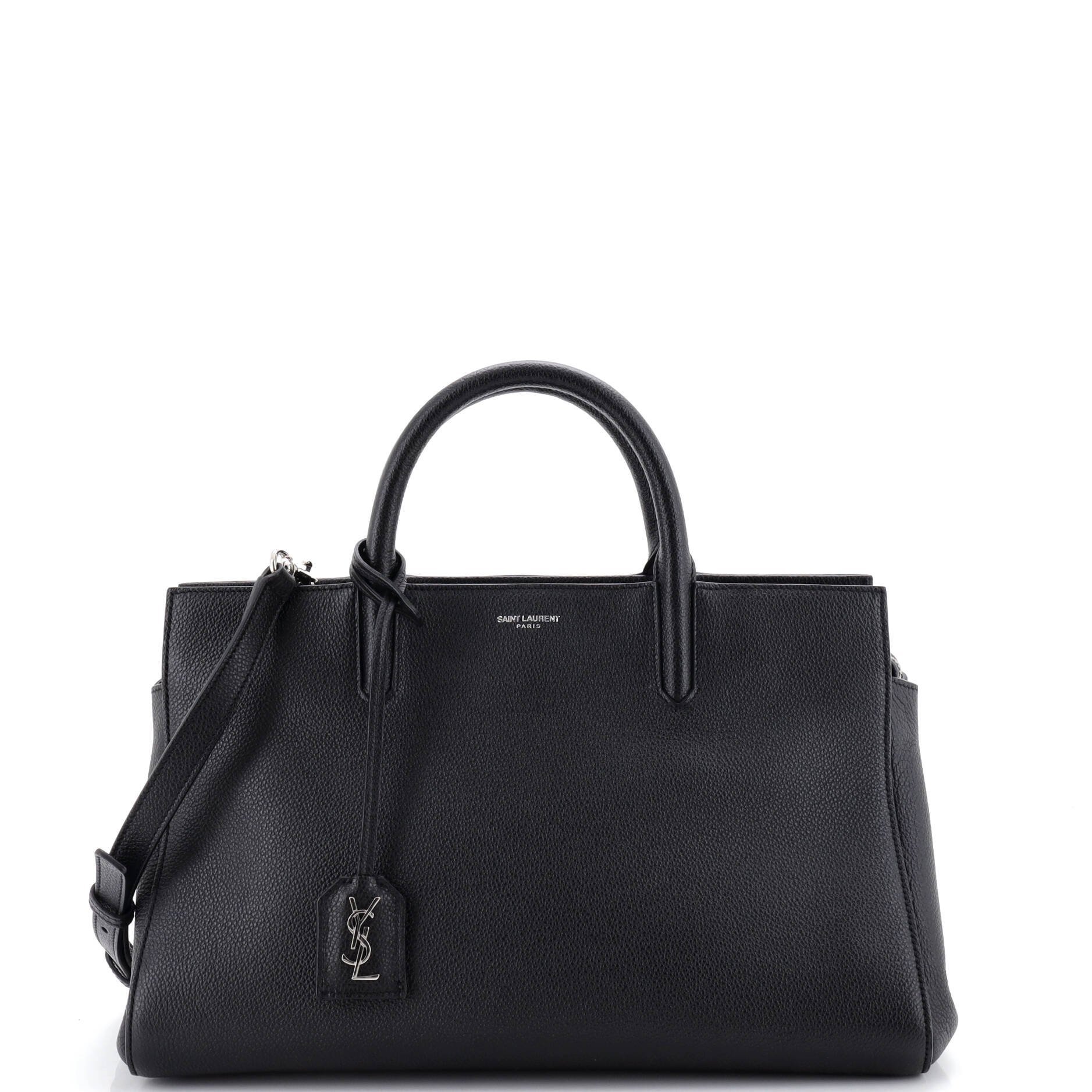Leather tote