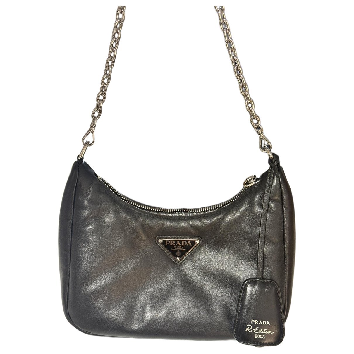Re-edition leather bag