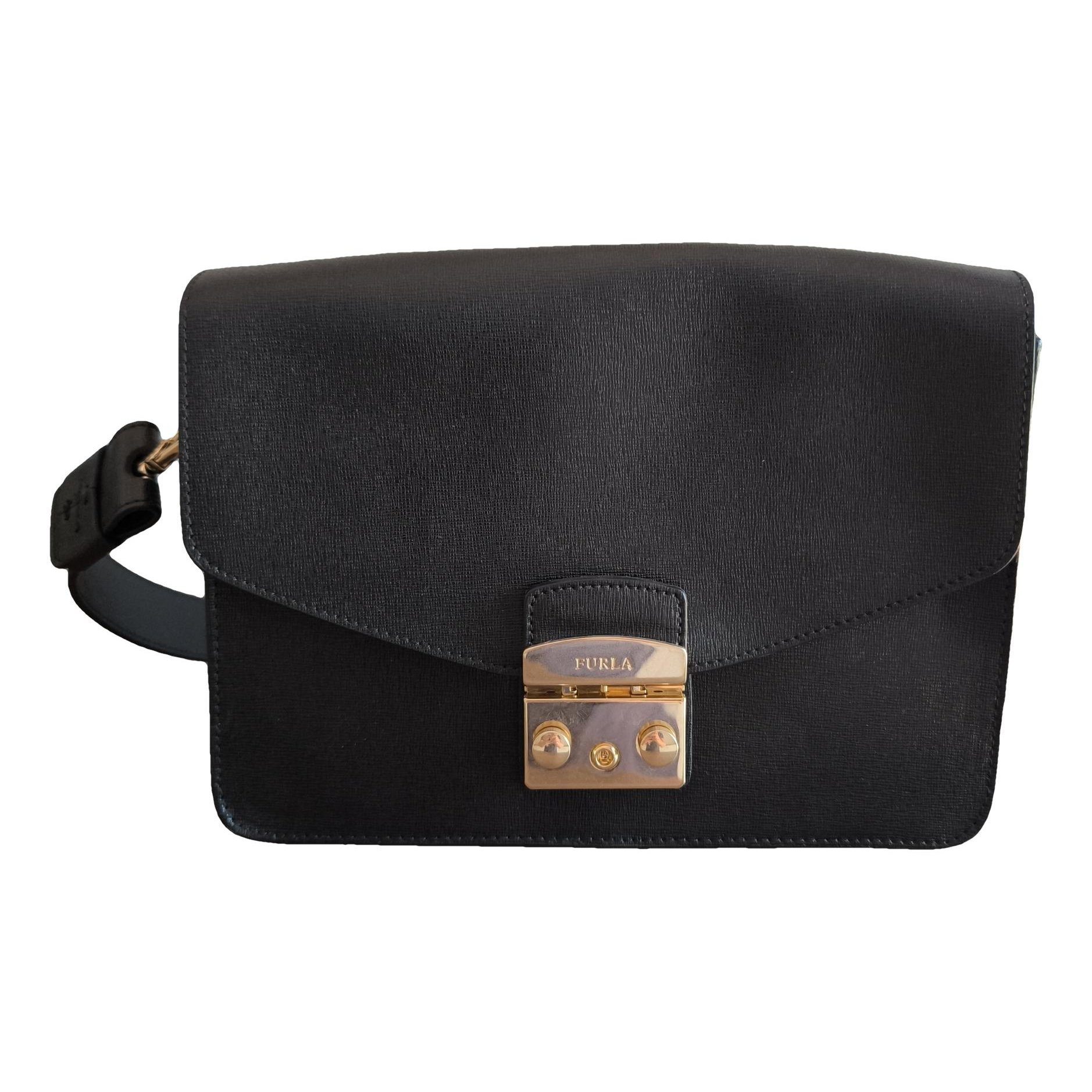 Metropolis leather handbag