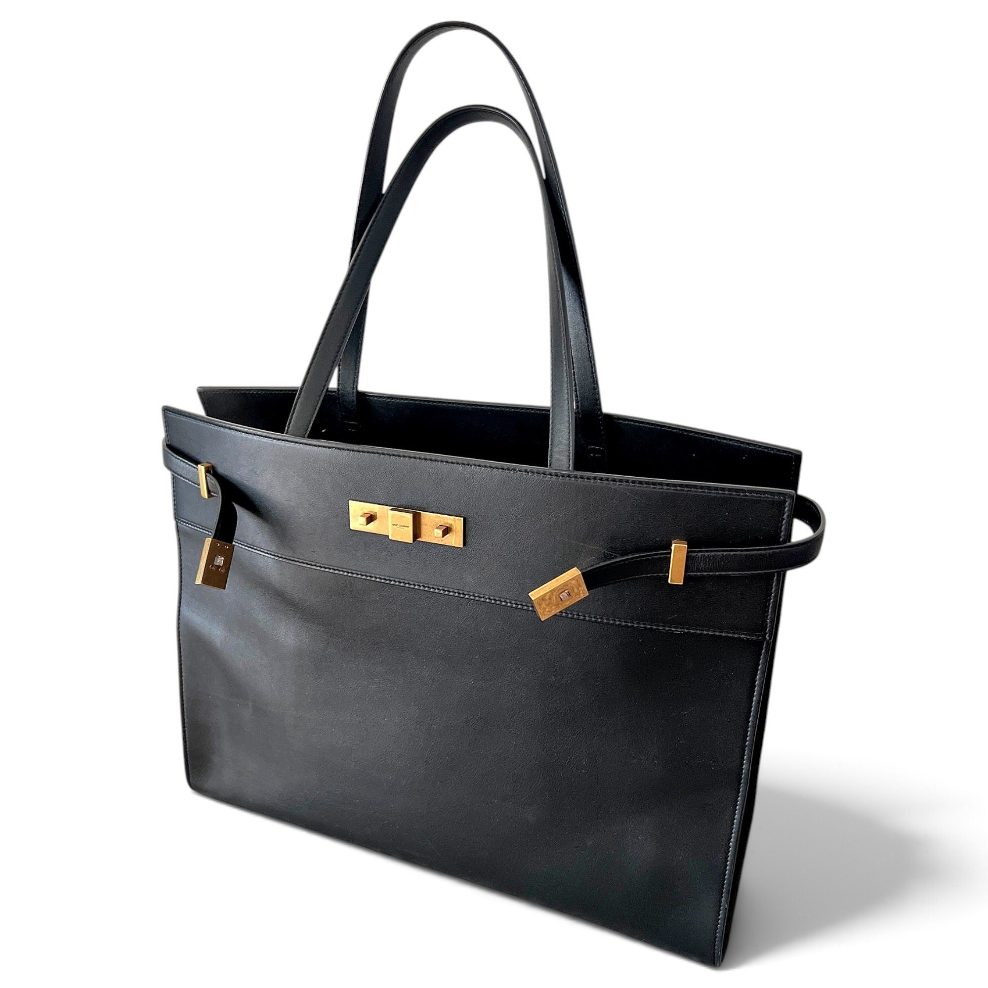 Manhattan leather tote