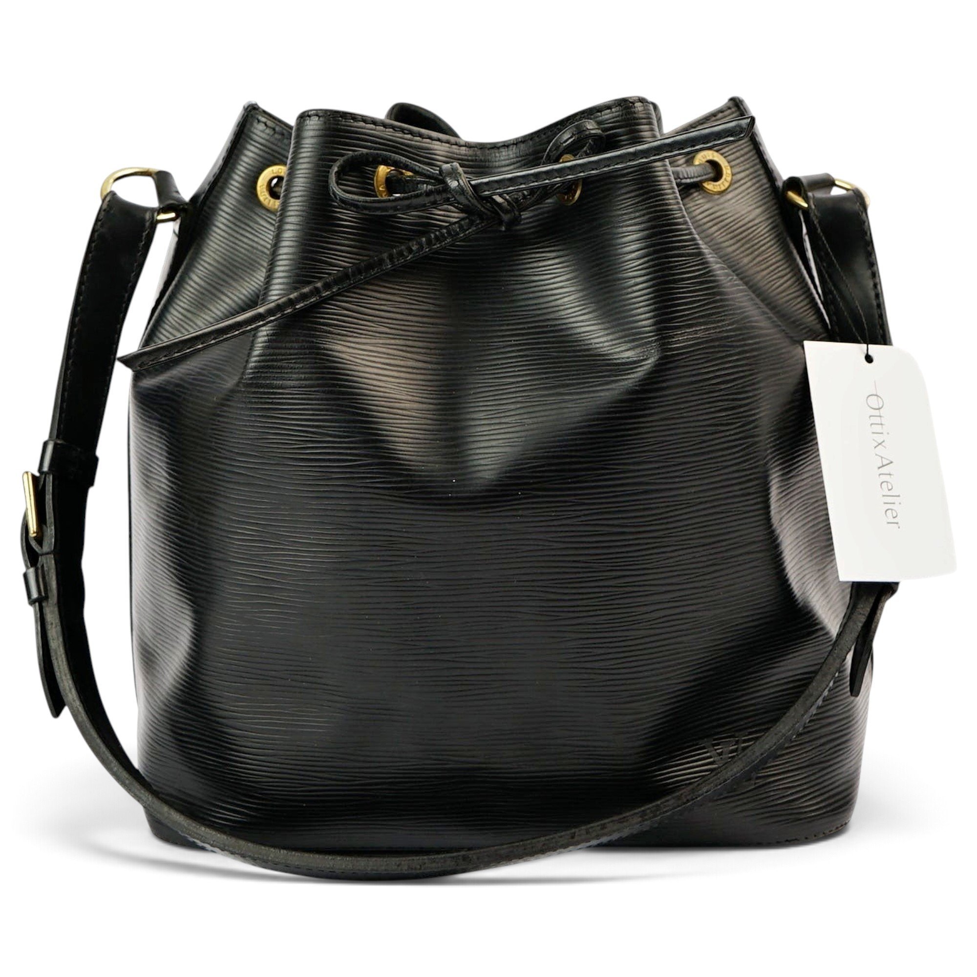 Poche Noé leather handbag
