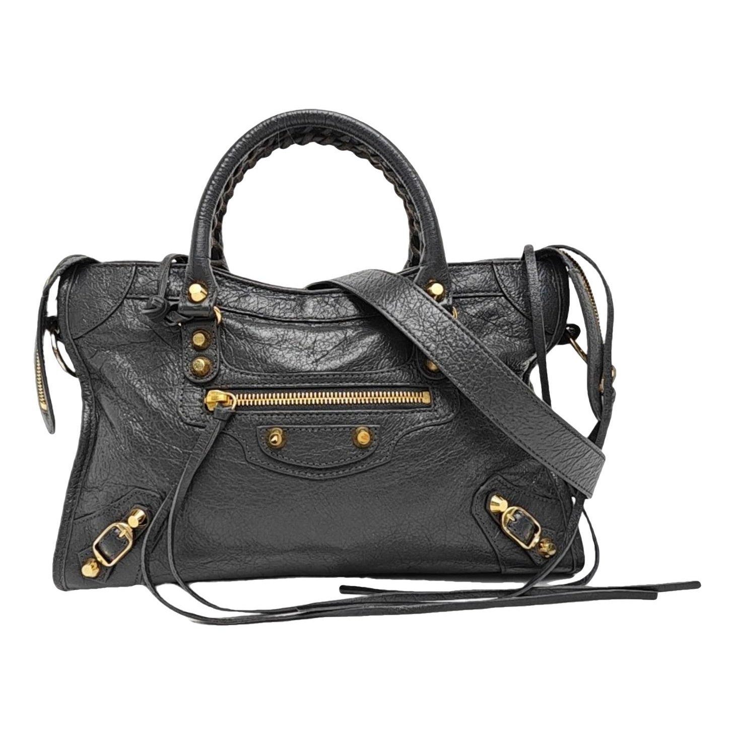 Leather handbag