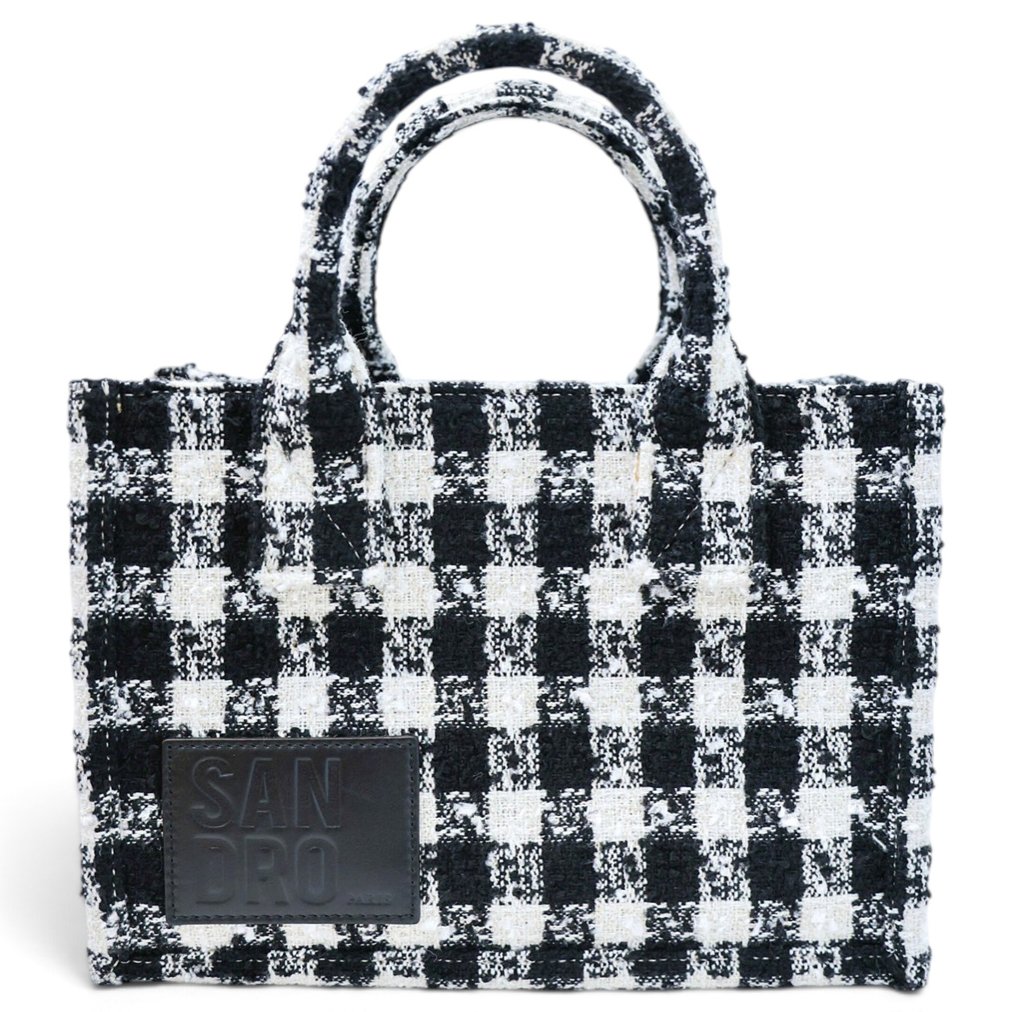 Sandro Tweed tote