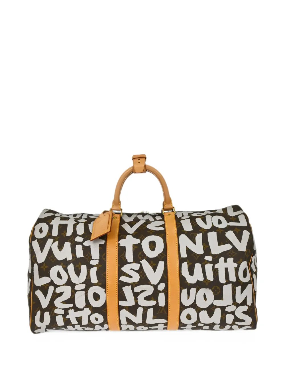 2001 Graffiti Keepall 50 tote bag