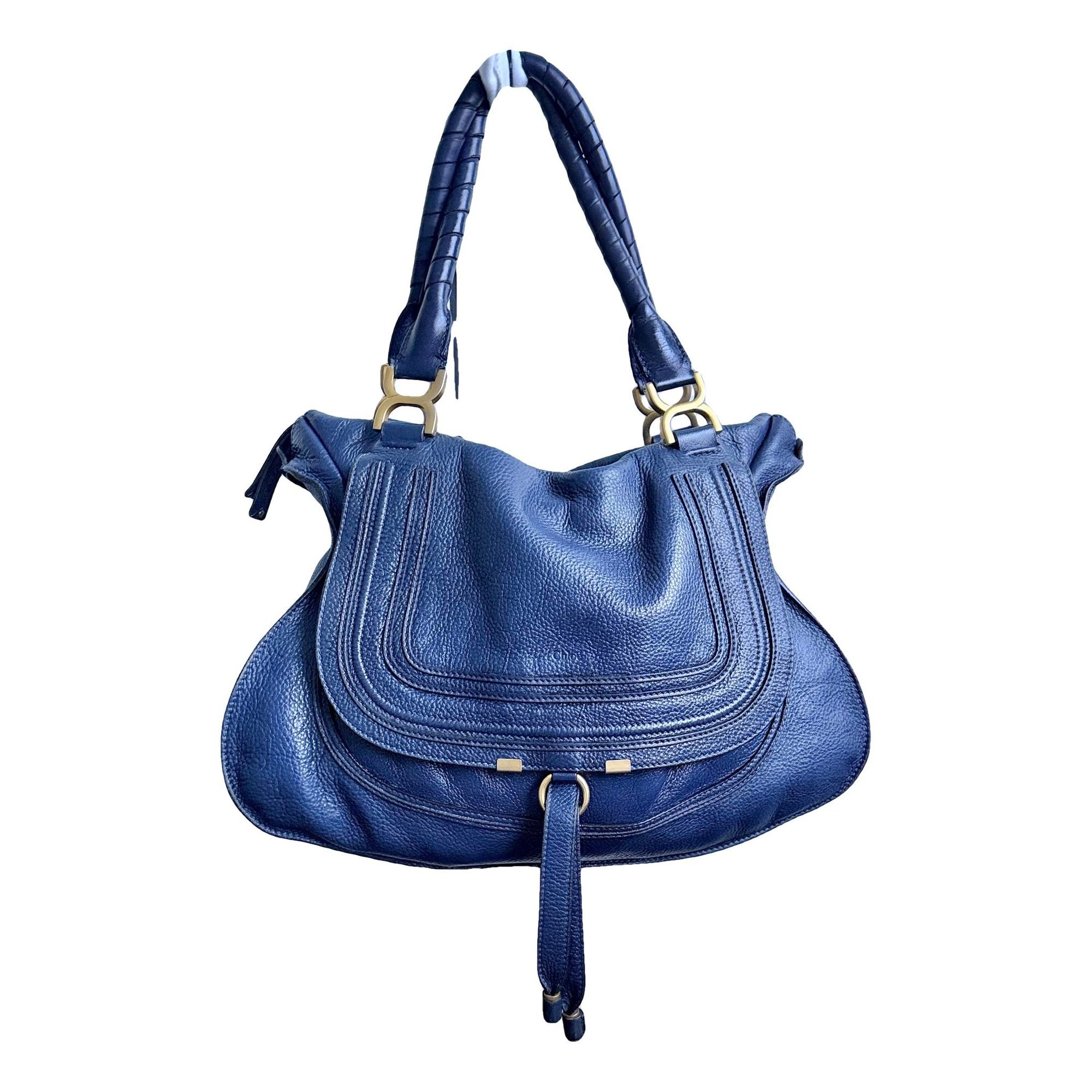 Marcie Top Handle leather handbag