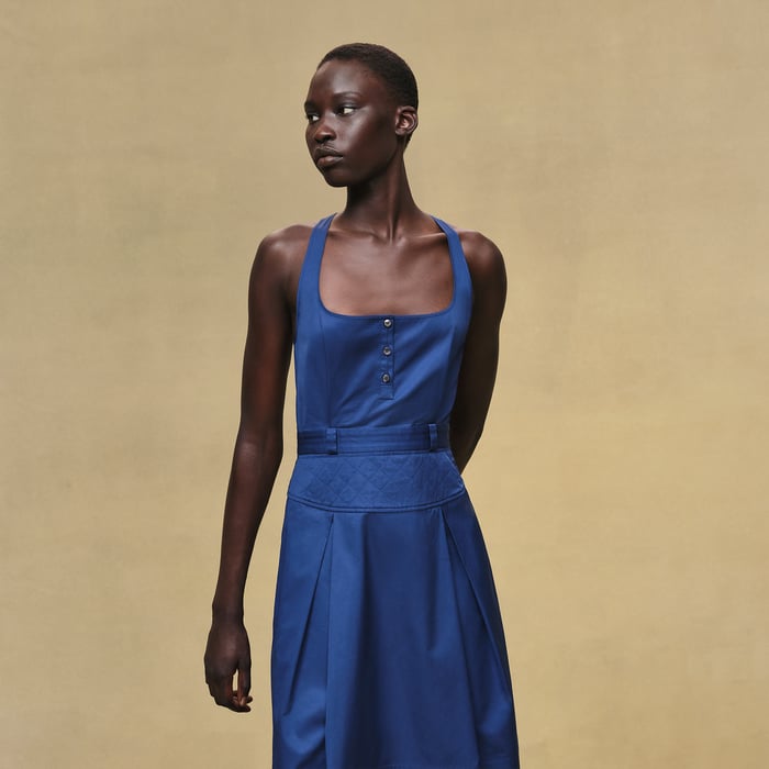 Bleu Lagune Mid-length Dress