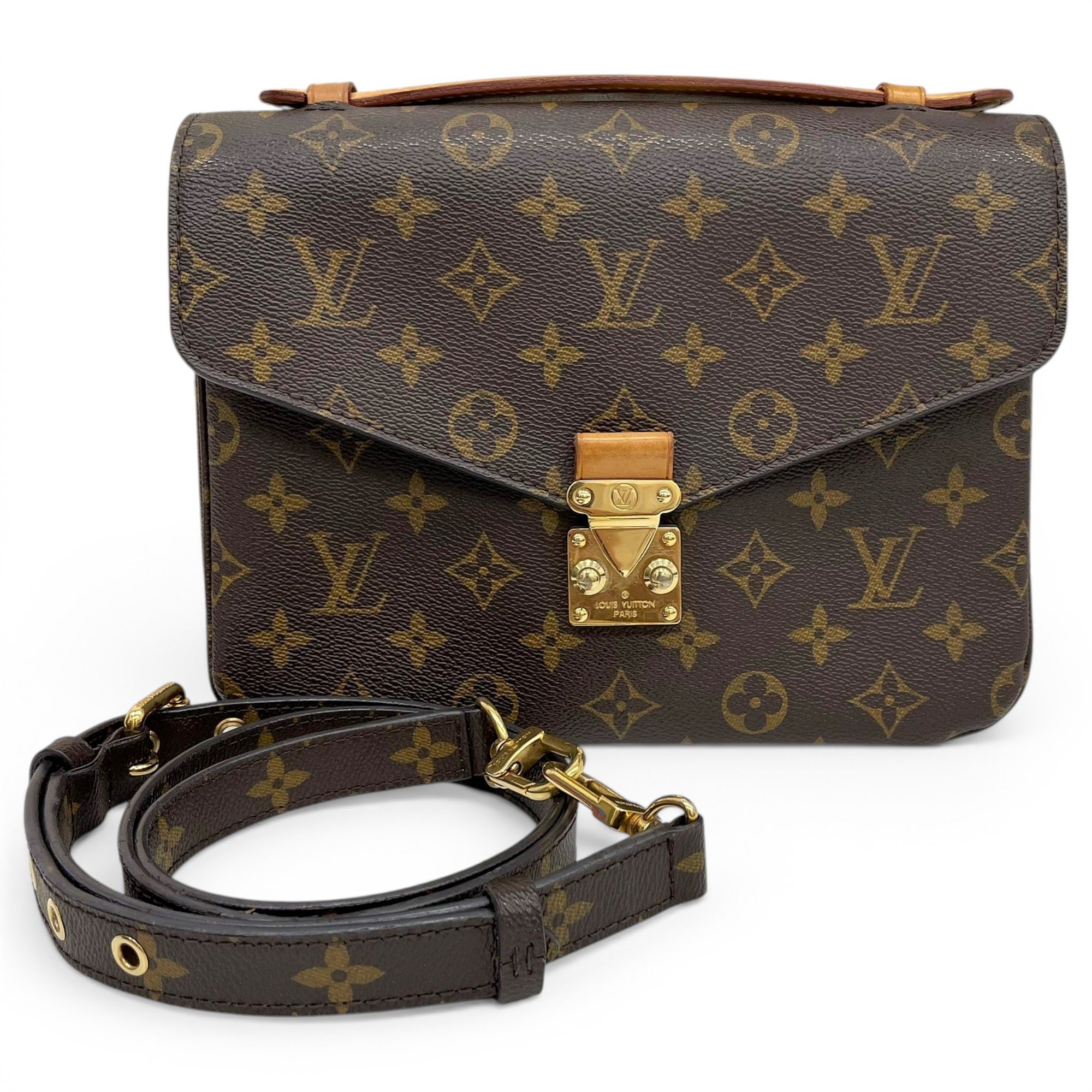 Metis leather handbag