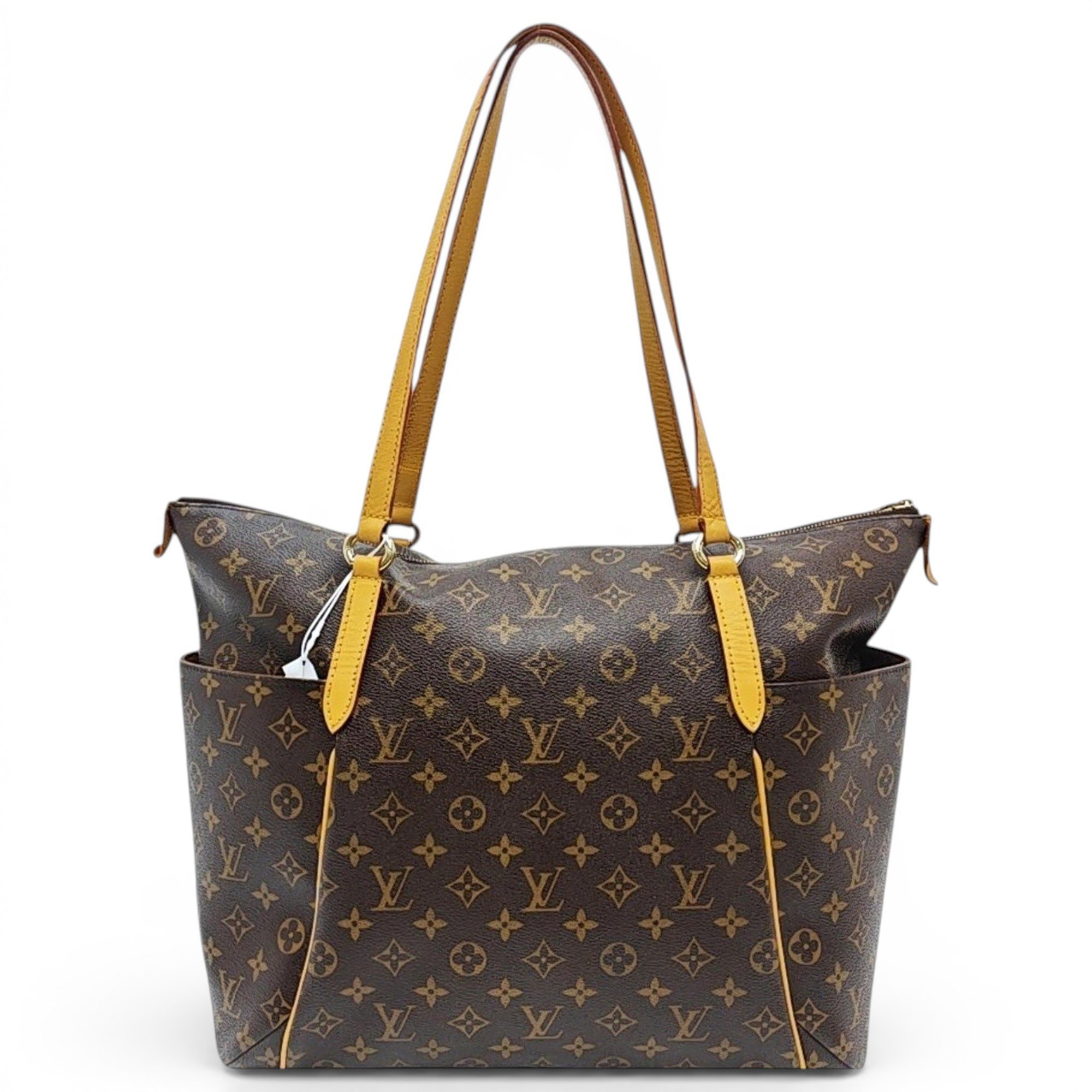 Totally leather handbag
