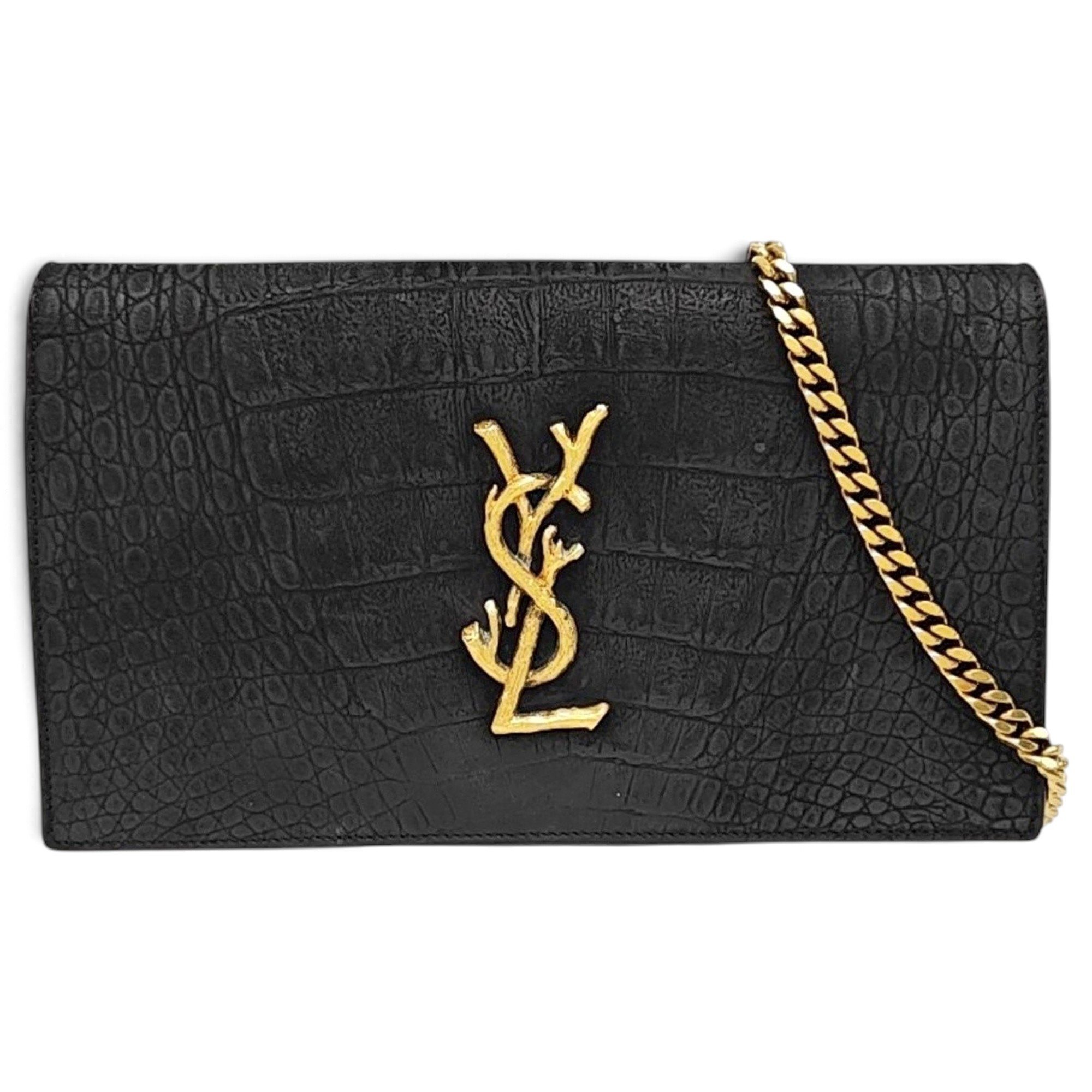 Baby monogramme leather handbag