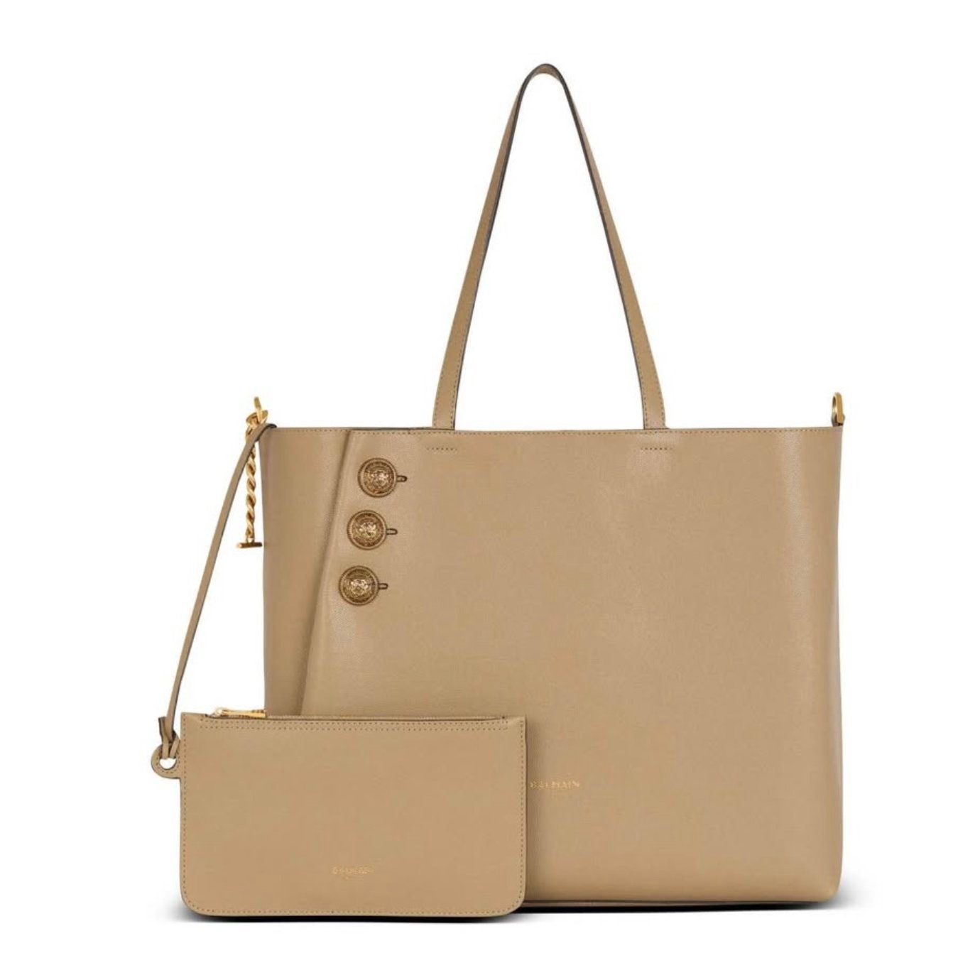 Balmain Leather tote