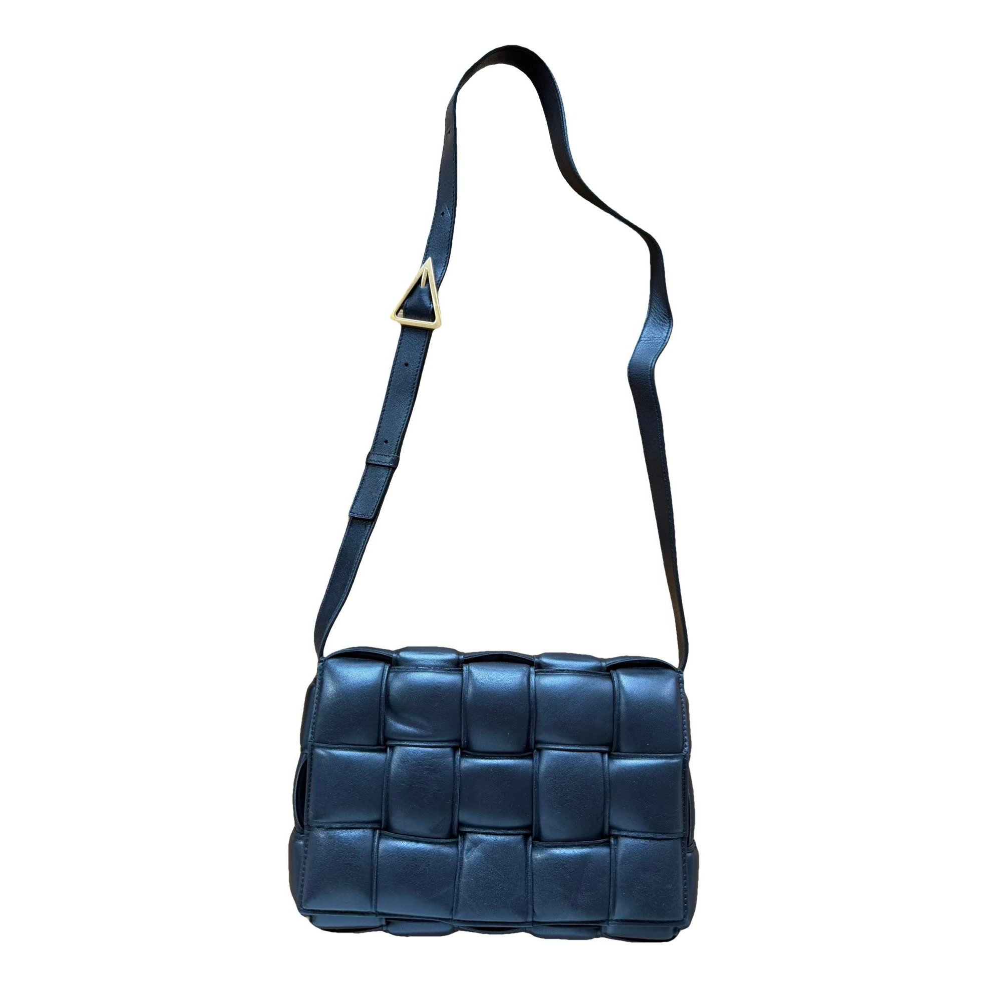 Cassette Padded leather crossbody bag