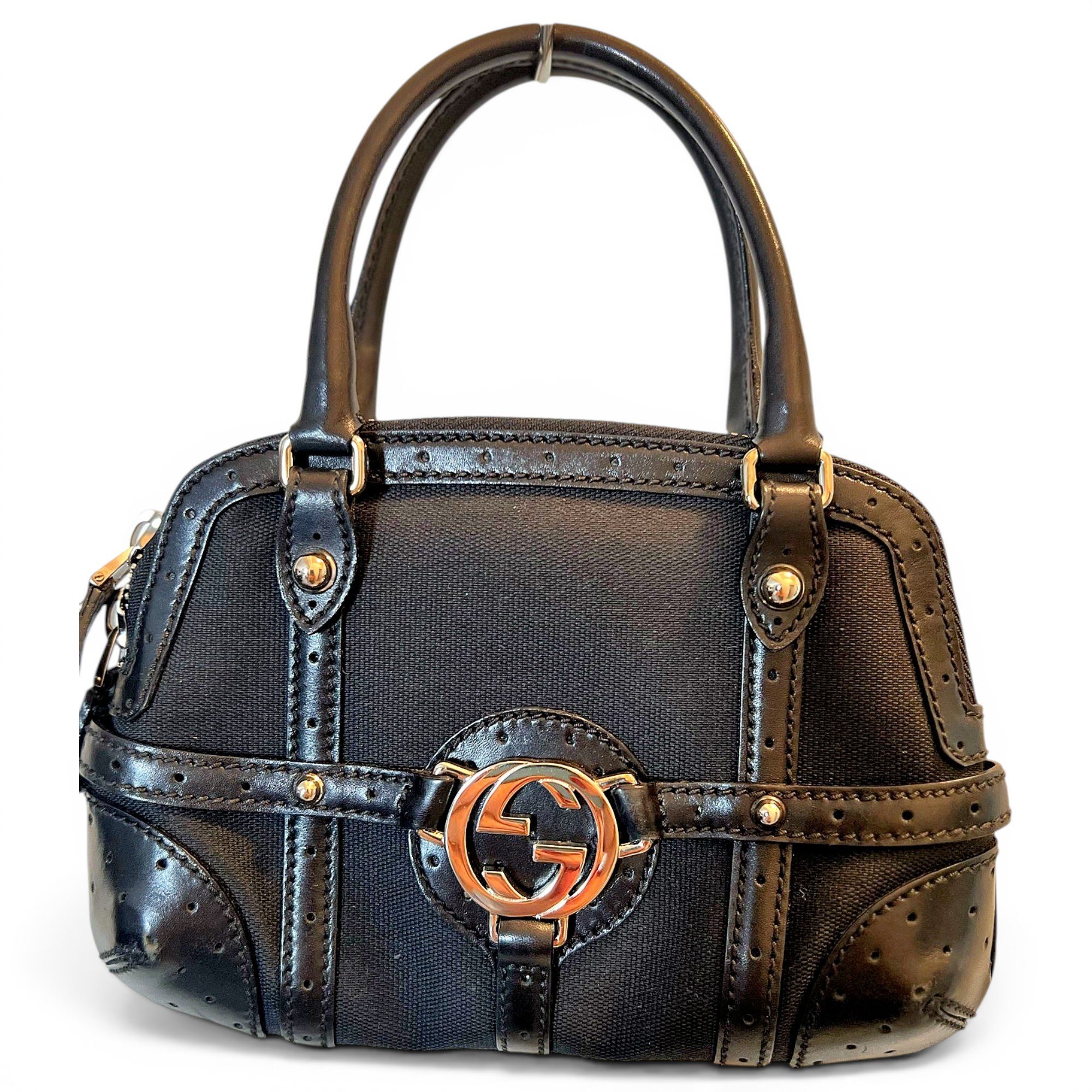 Leather handbag