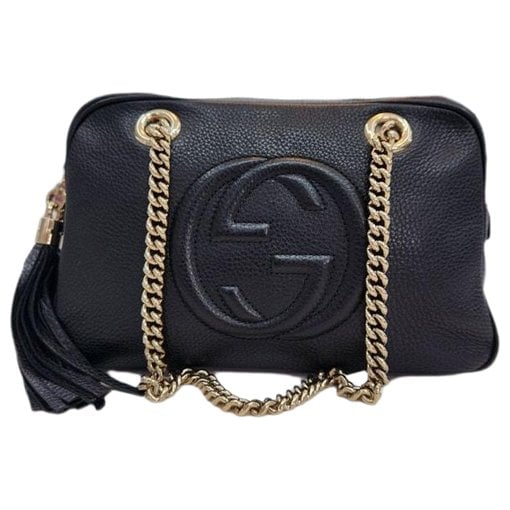 Leather handbag