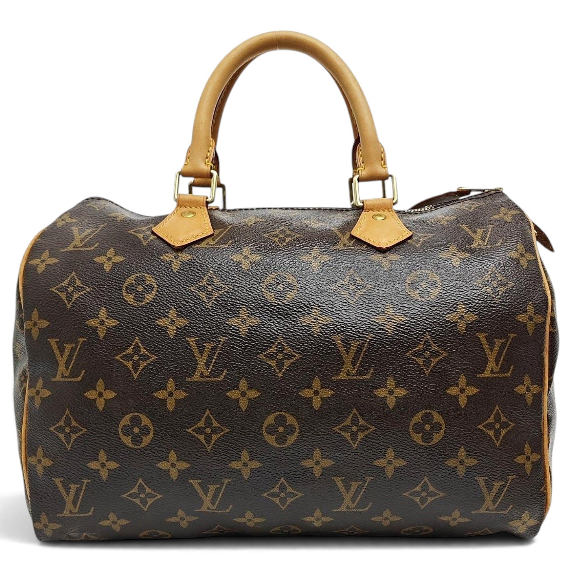 Nano Speedy / Mini HL leather handbag