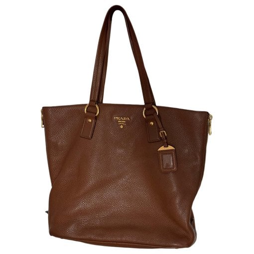 Leather tote