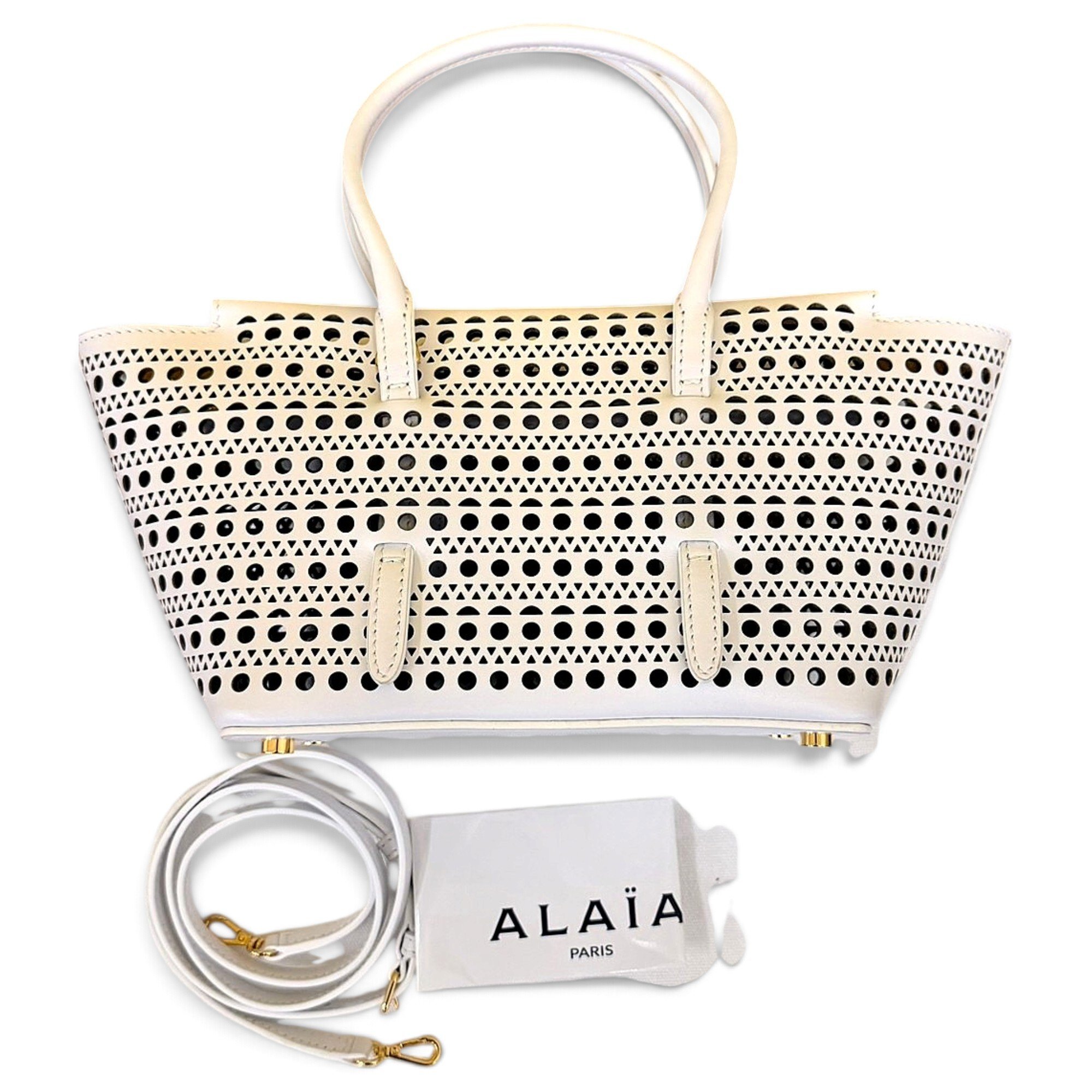 Mina leather handbag