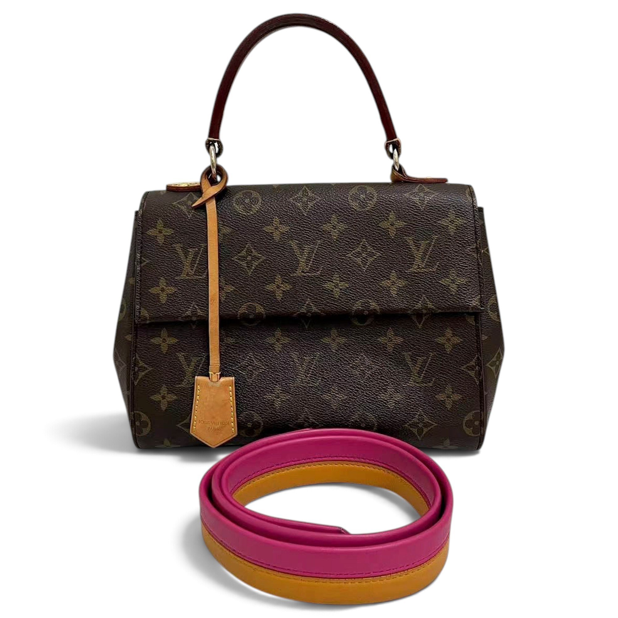 Cluny leather handbag