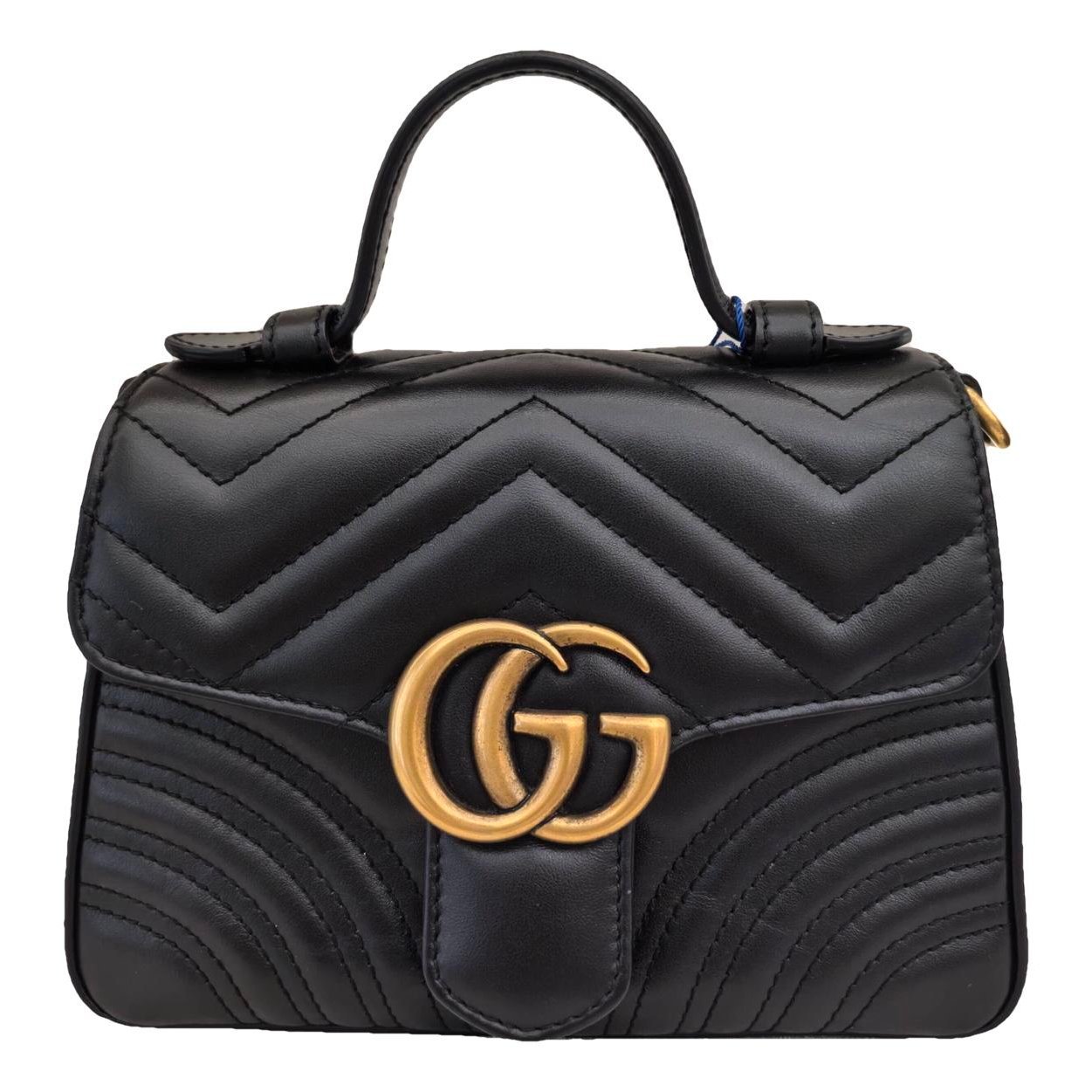GG Marmont Flap leather handbag