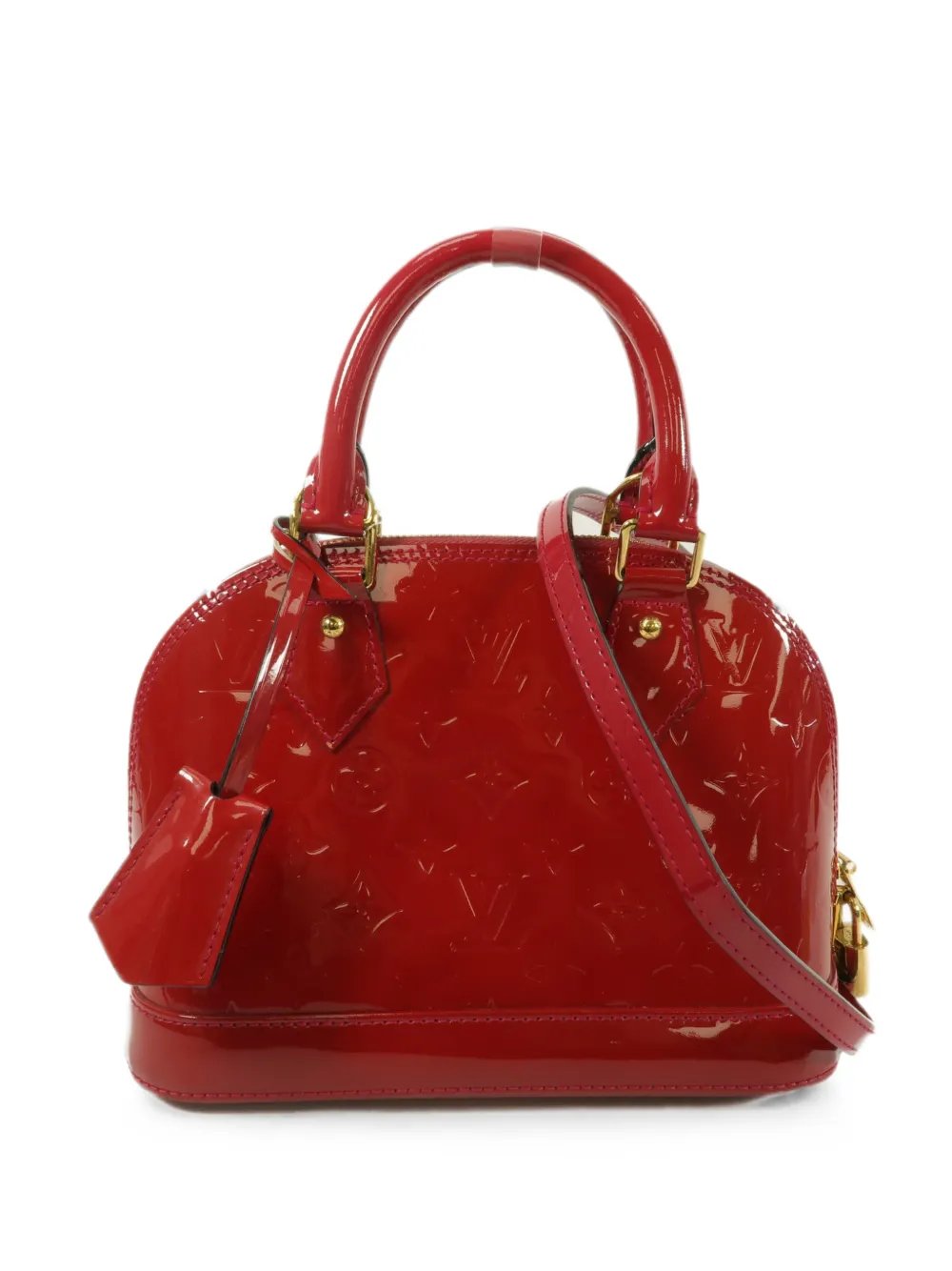 Louis Vuitton Alma BB Monogram Vernis tote bag