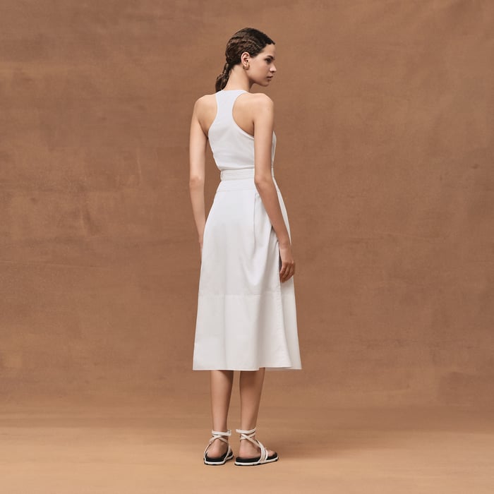 Blanc Mid-length Dress