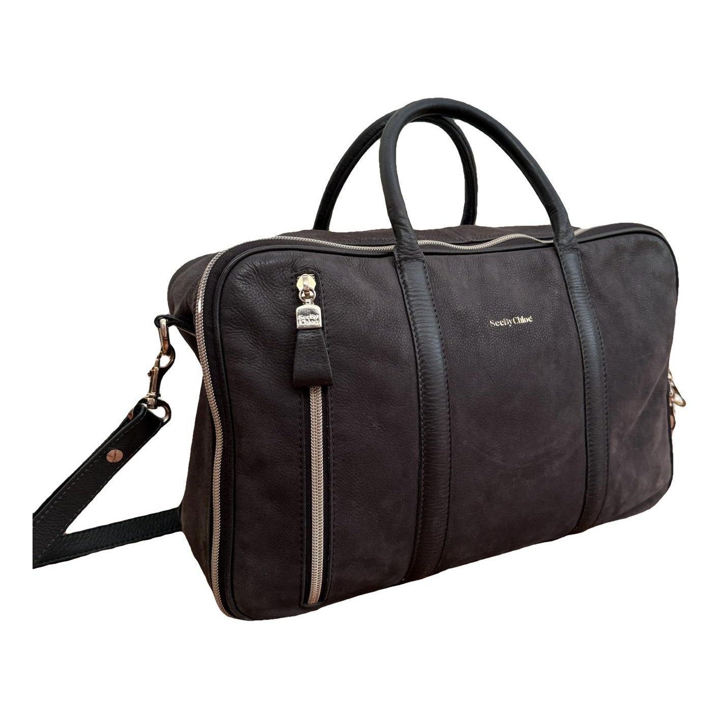 Leather crossbody bag