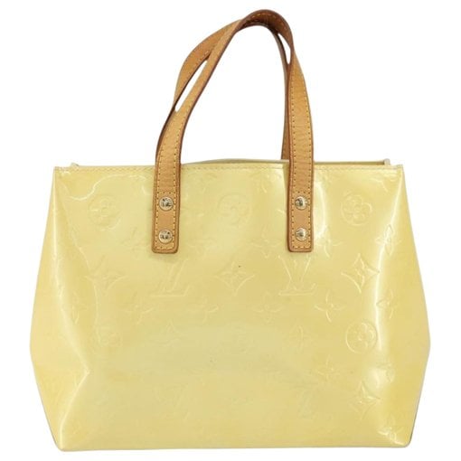 Reade patent leather handbag