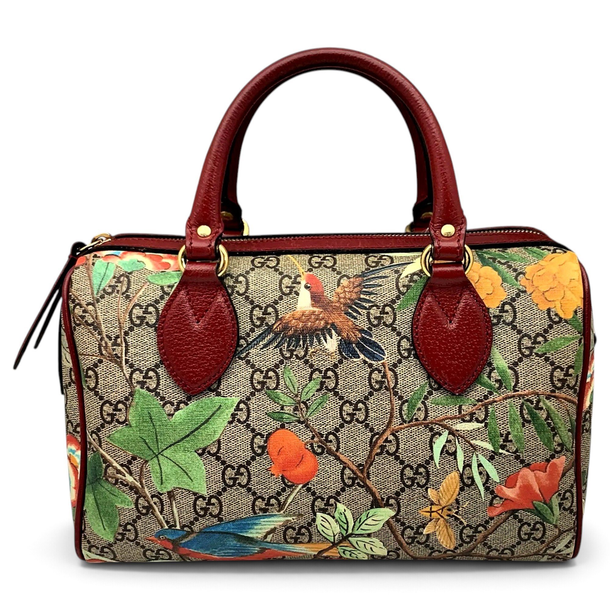 Boston vinyl handbag